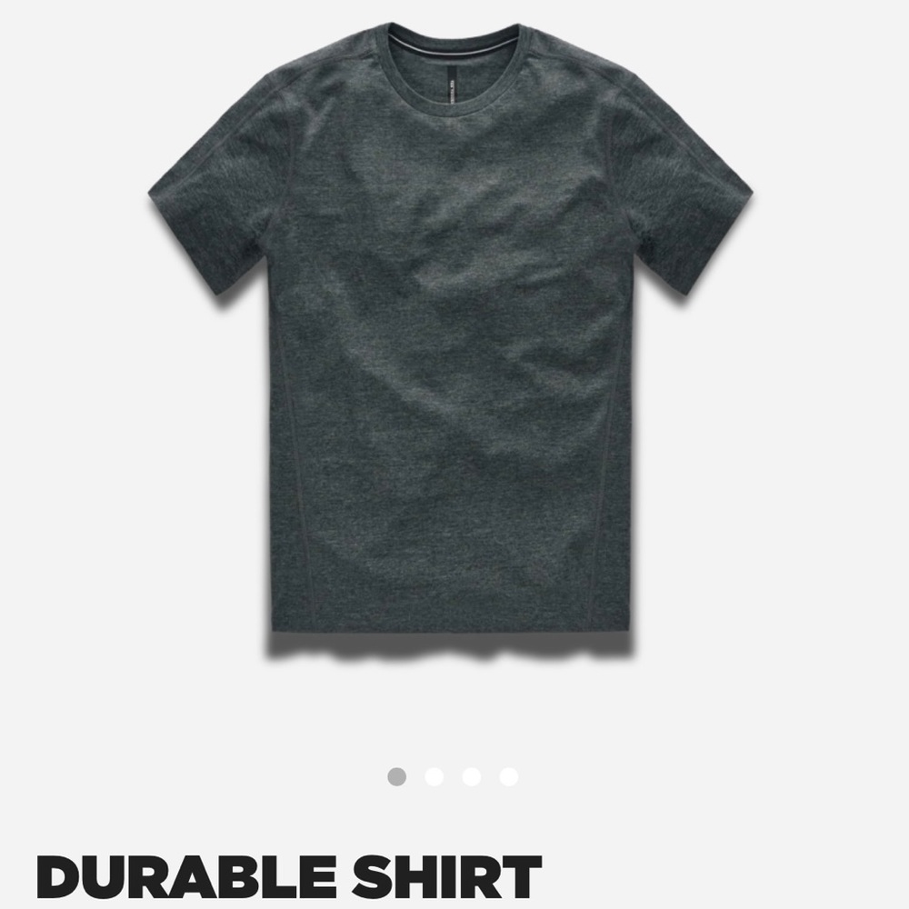 Ten thousand, Athletic Gear, Mens Durable Shirt, Grey, Medium